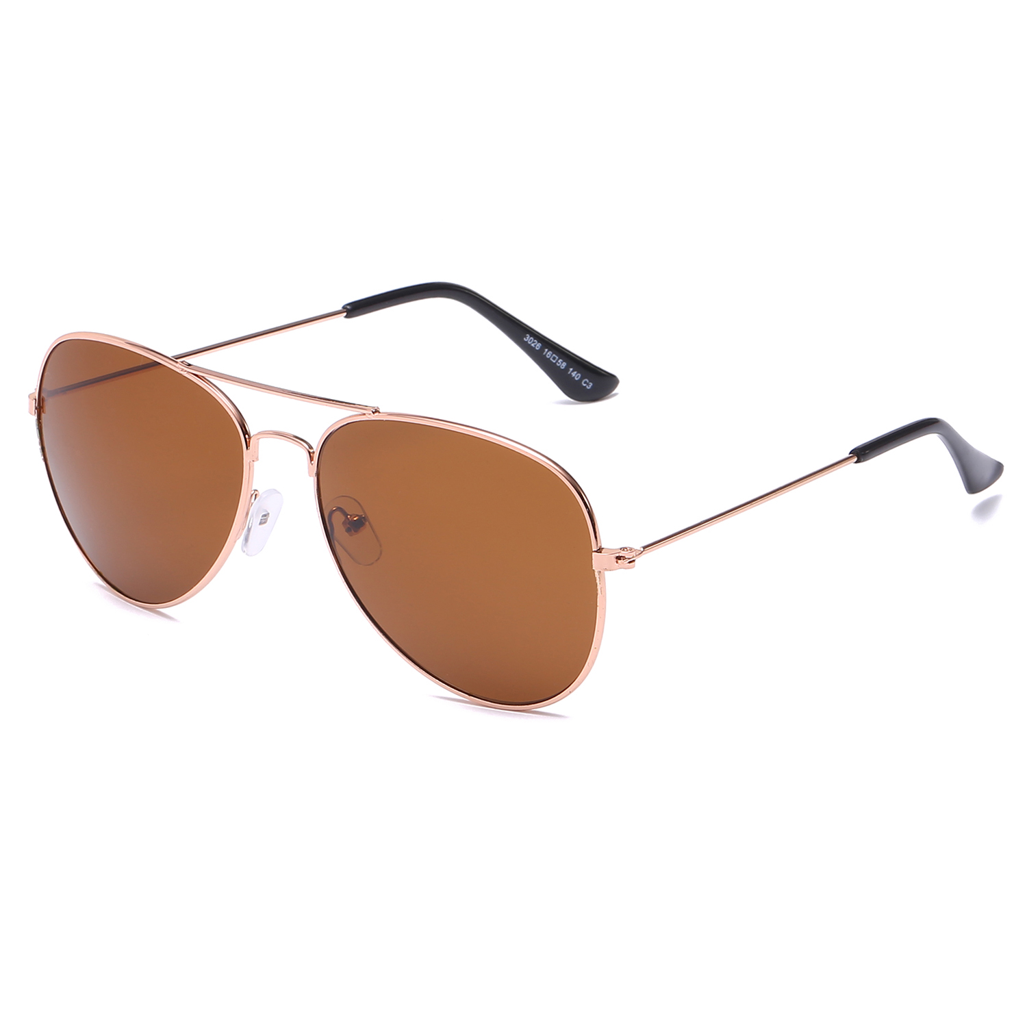 Designer Pilot Sonnenbrille Brow bar Lichtdurchlässig Oceanic Objektiv UV400 